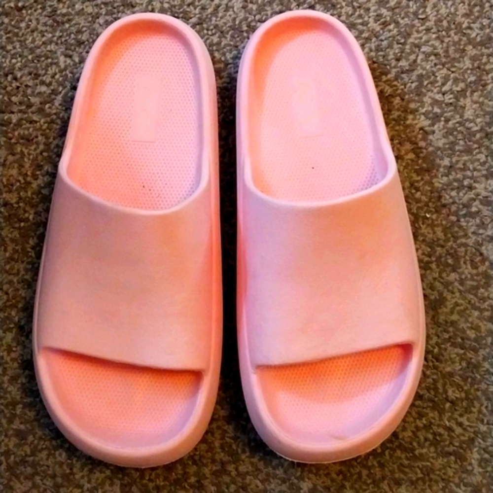 Pink Slide Sandals